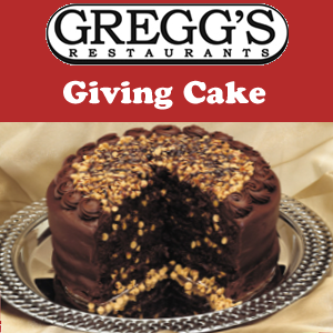 Gregg's Giving Cake