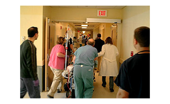 Medical simulation training