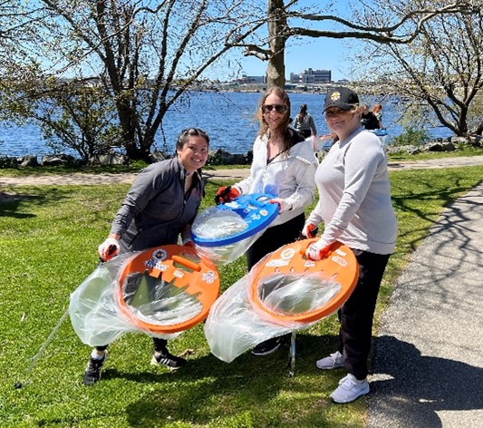 Lifespan School of Medical Imaging students on Earth Day 2022