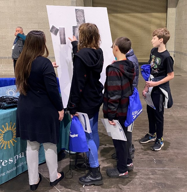 Lifespan School of Medical Imaging senior students participated in the 2023 JA Inspire event and represented Lifespan.