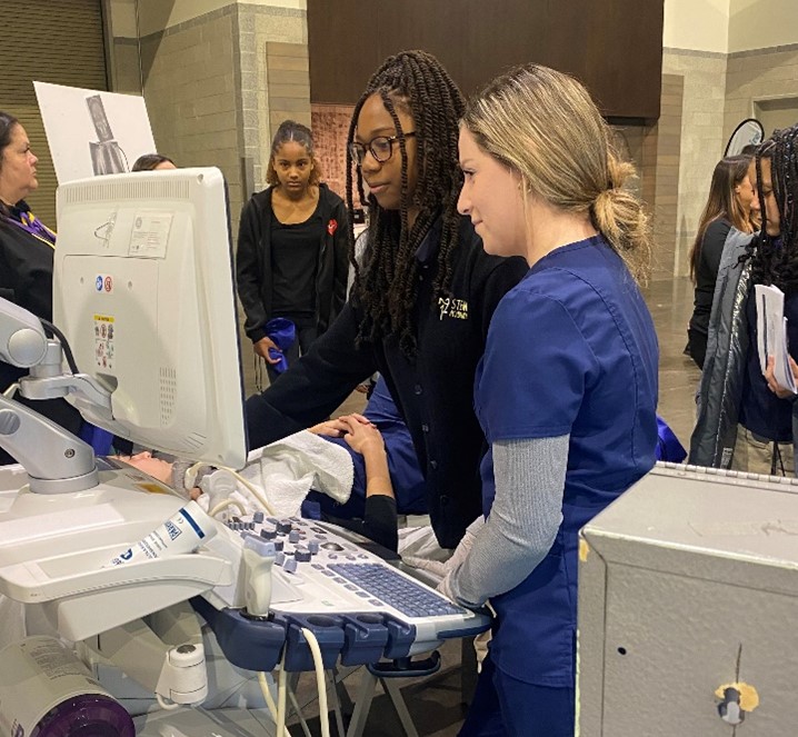 Lifespan School of Medical Imaging senior students participated in the 2023 JA Inspire event and represented Lifespan.