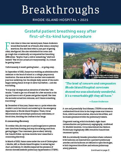 2025 Breakthroughs Newsletter