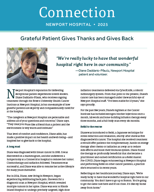 2025 Newport Hospital Connection