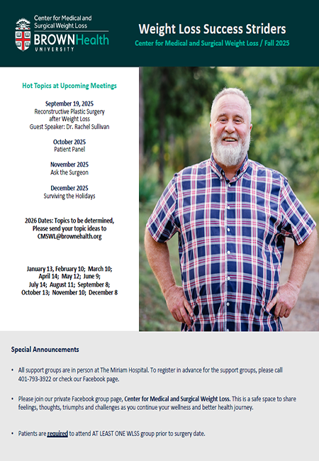 Weight Loss Success Striders Fall 2025 Newsletter Image