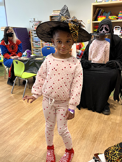 Spirit of Halloween visits patients at Hasbro Children's