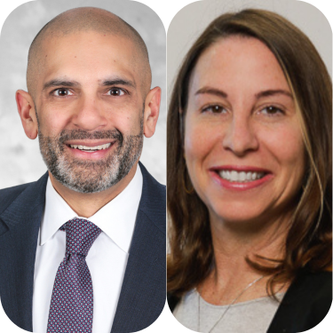 Dana Palka and Rishi Lulla