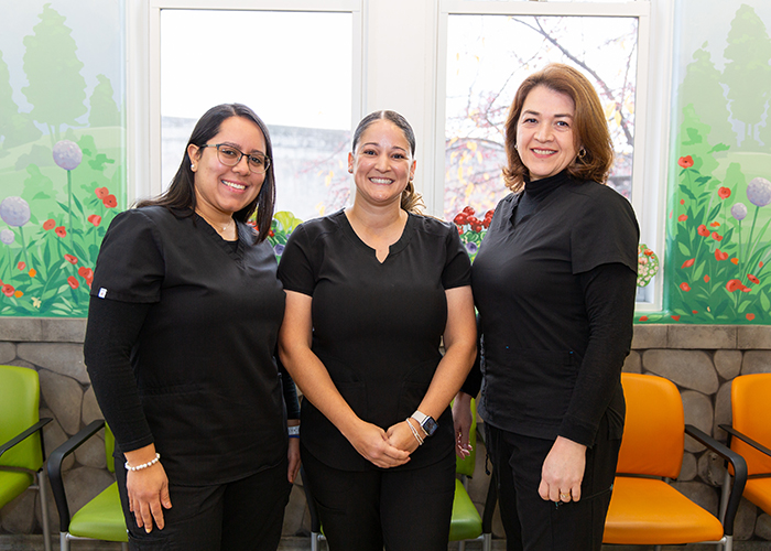 Samuels Sinclair Dental Center Front Desk
