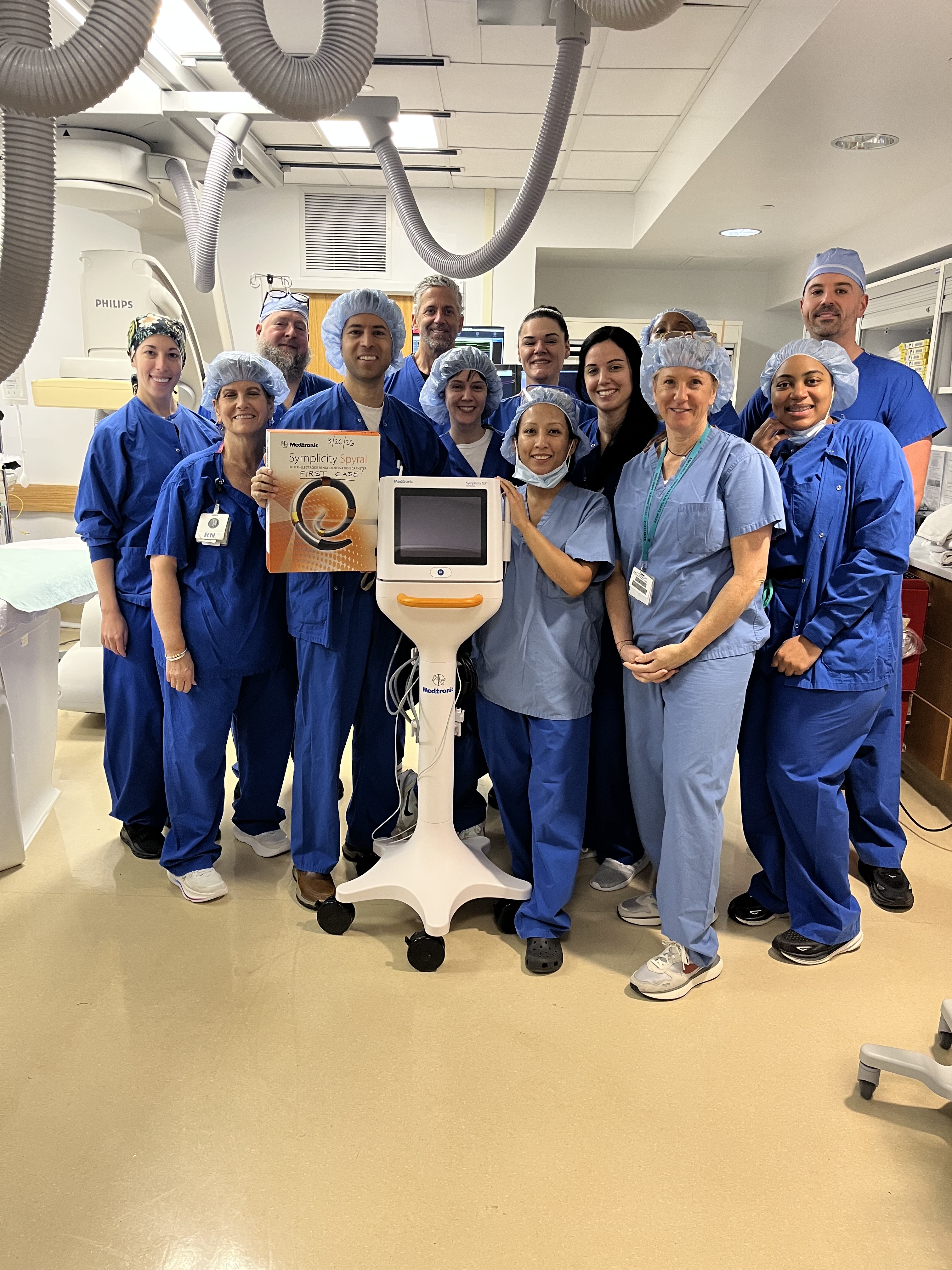 cardiac care team at Saint Anne's Hospital