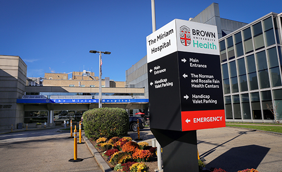 Brown University Health Exterior Shot of The Miriam Hospital