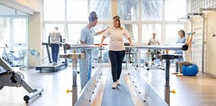 Physical therapy department