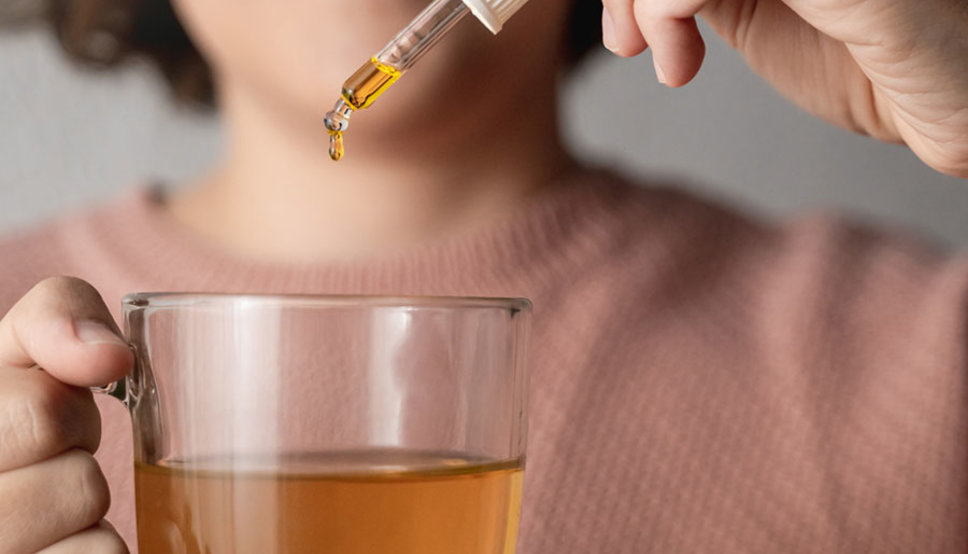 CBD oil in tea