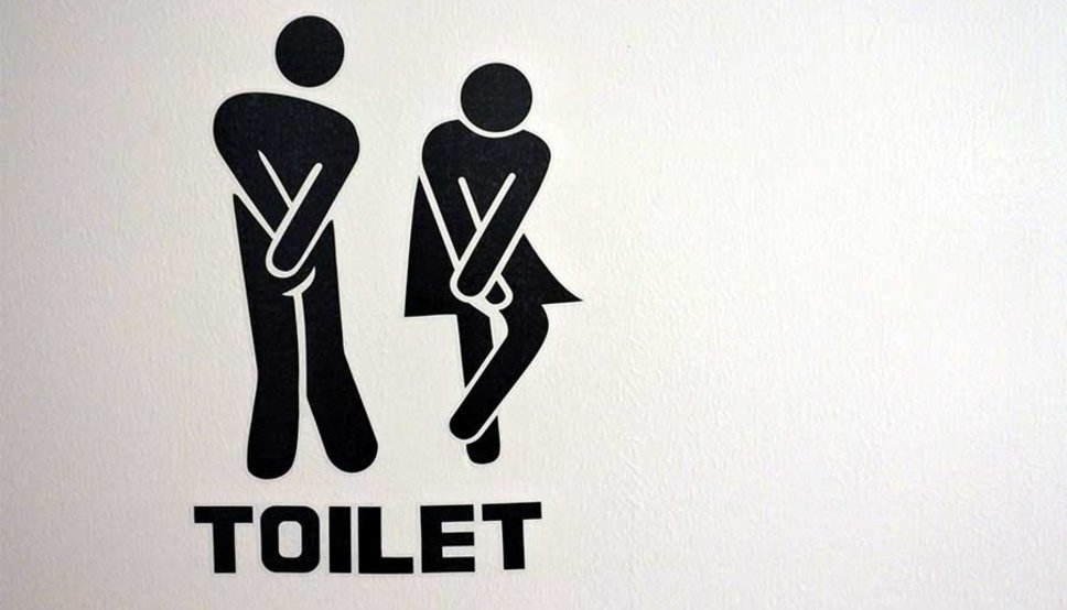 Bathroom sign