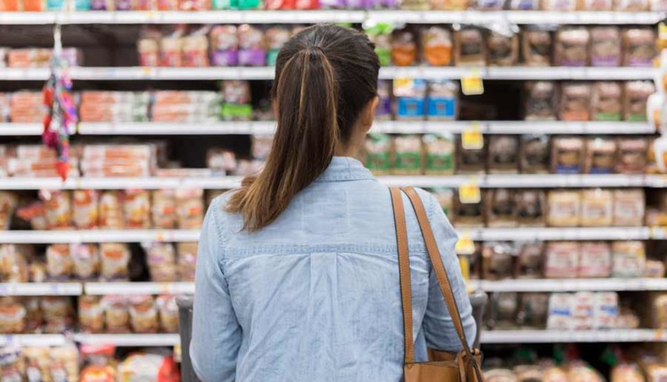 Women shopping in super market