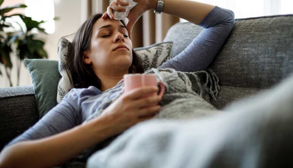 Women with pneumonia