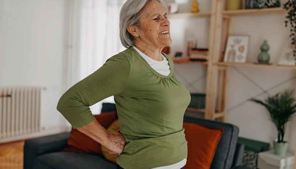 Women with lower back pain