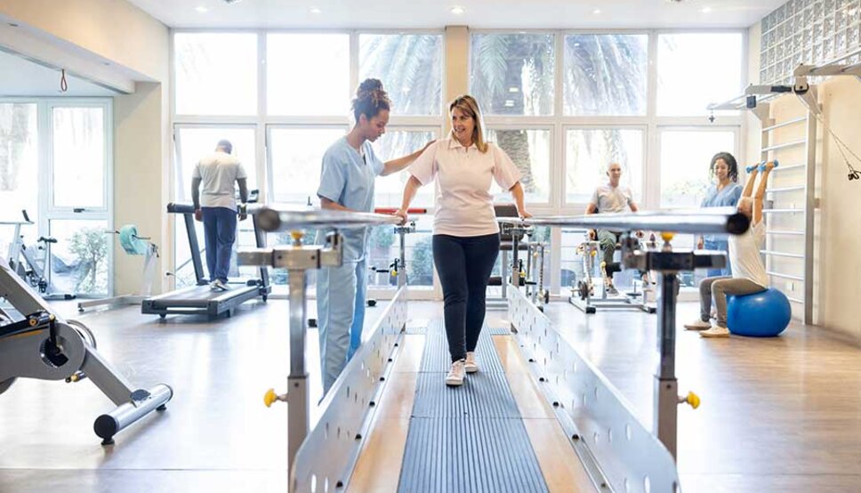 Physical therapy department