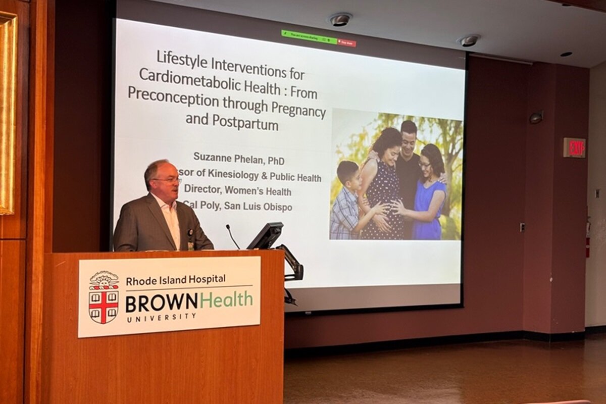 John Fernandez at Podium