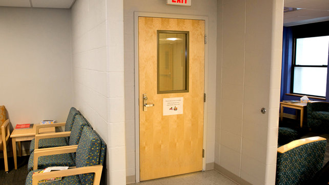 Verrecchia Clinic appointment door