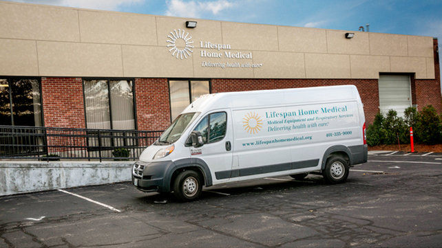 Outside of Lifespan Home Medical location.