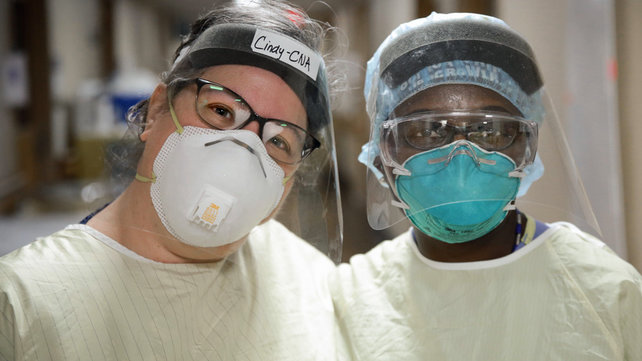 Medical staff at Rhode Island Hospital