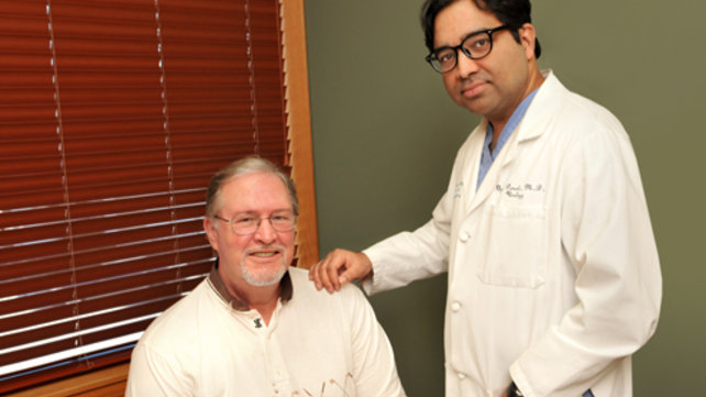 Urolift surgery patient