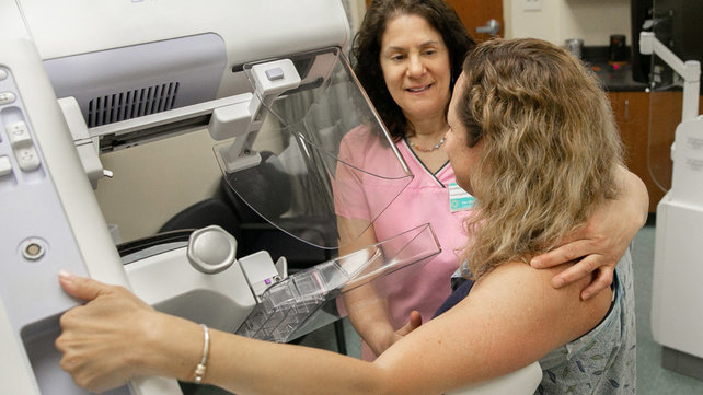 breast imaging appointment