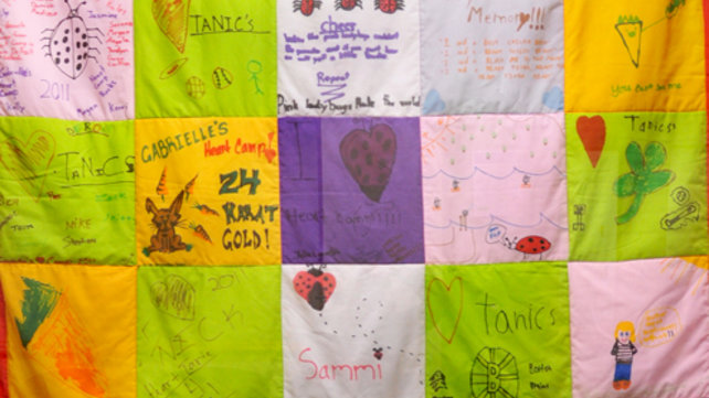 Pediatric heart center quilt