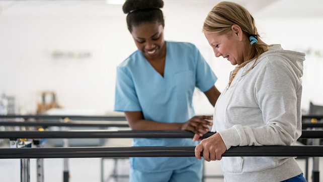 Physical therapy patient