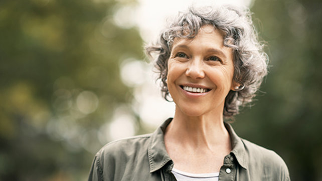 Smiling woman