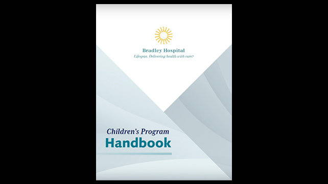 Image of Bradley Hospital Children's Program Handbook 2022