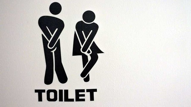 Bathroom sign