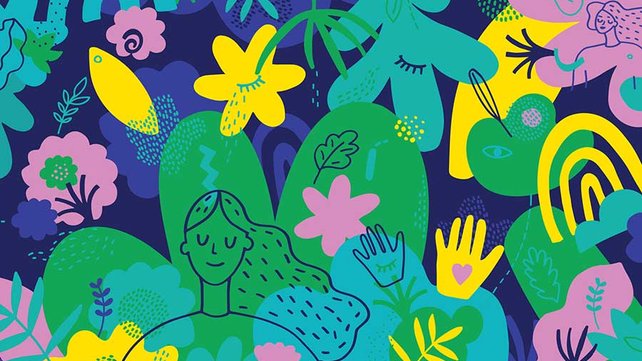 Mental health awareness month graphic