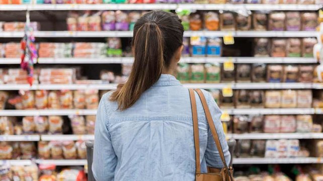 Women shopping in super market