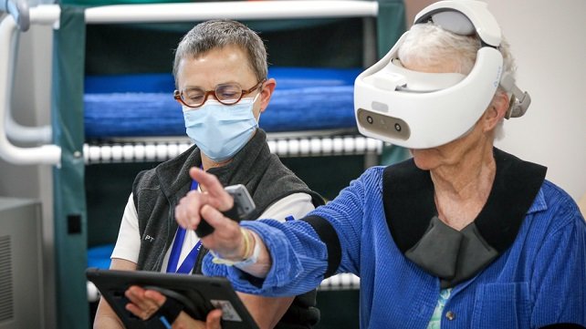 Using virtual reality at Vanderbilt Rehabilitation Center