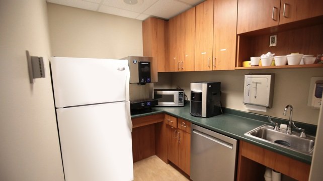 Kitchen in Vanderbilt Rehabilitation Center 