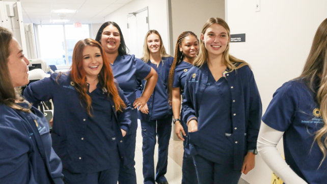 Students at the Lifespan School of Medical Imaging