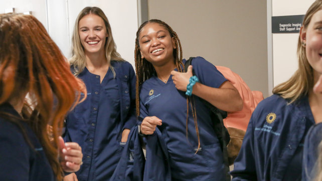 Students at the Lifespan School of Medical Imaging