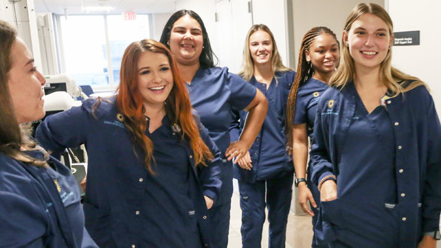 Lifespan School of Medical Imaging students