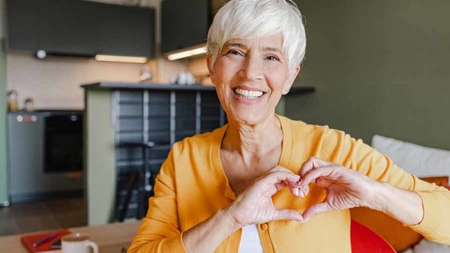 Women sitting at table