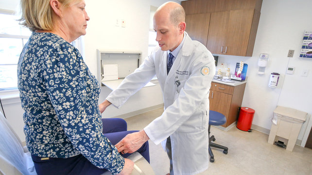 doctor with a petient