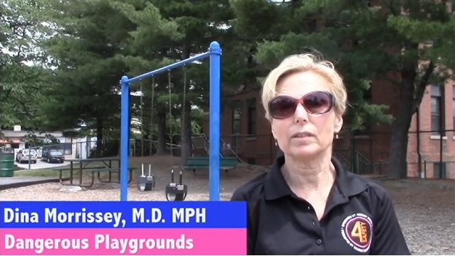 Dina Morrissey, MD, talk about playground safety