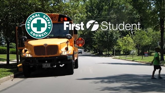 National Safety Council bus safety video screenshot
