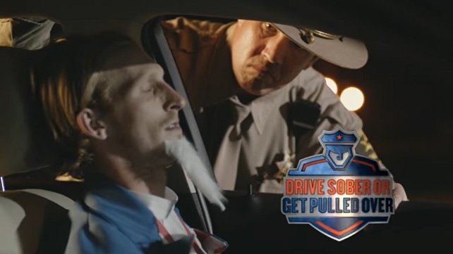 Person dressed up as Uncle Sam for the 4th of July gets pulled over for drunk driving