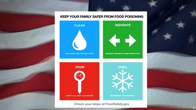 USDA food safety video screenshot