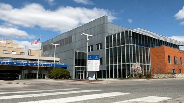 Exterior photo of The Miriam Hospital, 164 Summit Avenue, Providence, RI