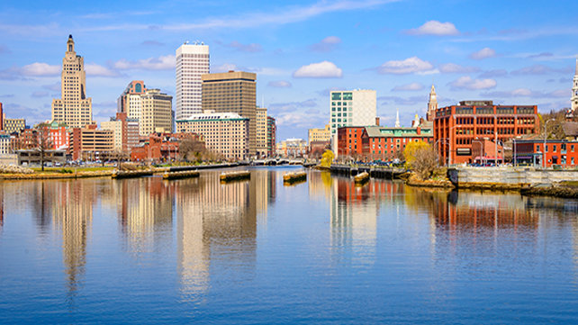 Providence Rhode Island skyline