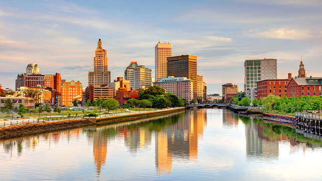 Skyline of Providence, RI