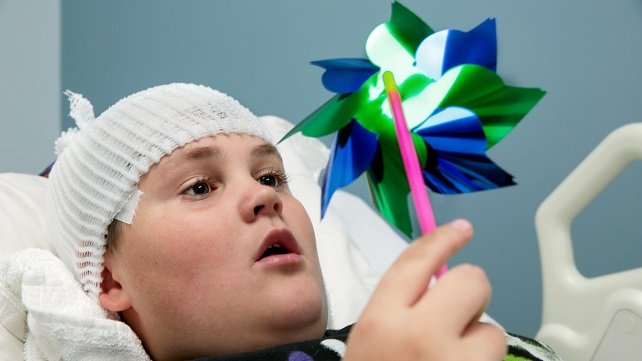 For some patients, we may ask them to blow on a pinwheel  to help us better understand their symptoms.