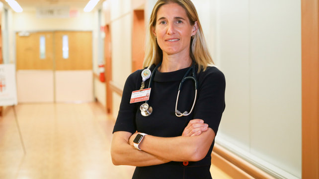 Katharine French, MD, director of the women's cardiac center at the Lifespan Cardiovascular Institute