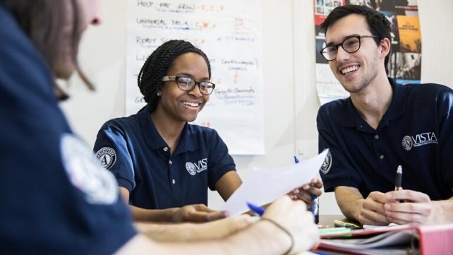 Members of AmeriCorps VISTA partners